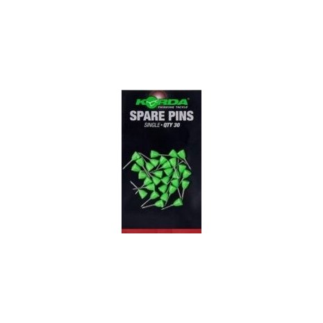 KORDA SPARE PINS SINGLE 30 PEZZI