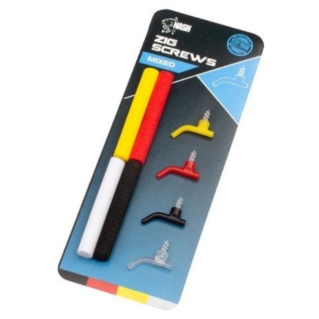 NASH ZIG SCREW MIXED COLOUR  STANDARD O LARGE