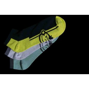 RIDGEMONKEY CALZE APEAREL COOLTECK TRAINER SOCKS  3 PAIA