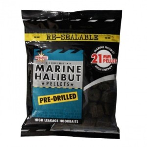DYNAMITE MARINE HALIBUT PELLET PRE DRILLED 21 MM.  350 GR 