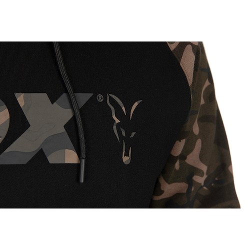 FOX BLACK/CAMO RAGLAN HOODY-0