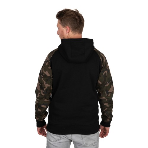 FOX BLACK/CAMO RAGLAN HOODY-1