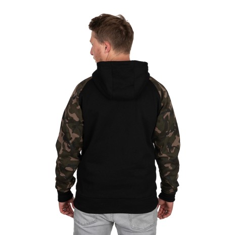 FOX BLACK/CAMO RAGLAN HOODY-1