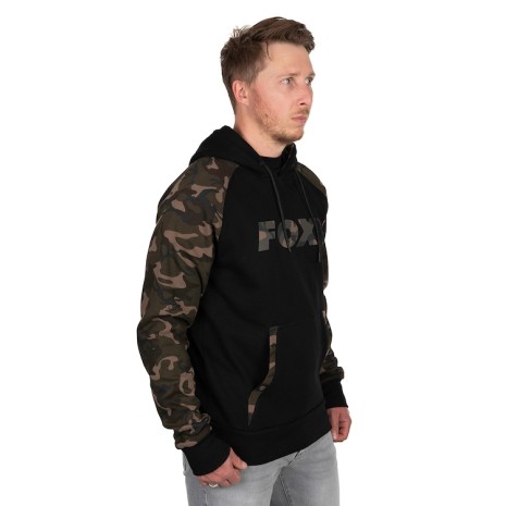 FOX BLACK/CAMO RAGLAN HOODY-3