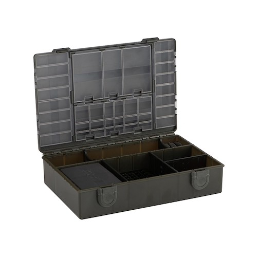 FOX LOADED MEDIUM TACKLE BOX   NEW-1