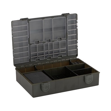 FOX LOADED MEDIUM TACKLE BOX   NEW-1