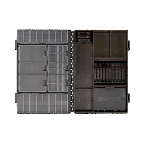 FOX LOADED MEDIUM TACKLE BOX   NEW-4