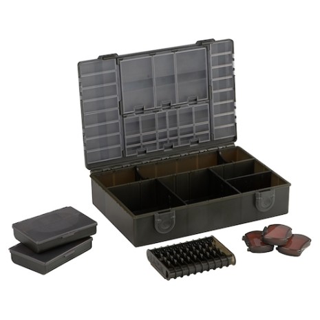 FOX LOADED MEDIUM TACKLE BOX   NEW-5