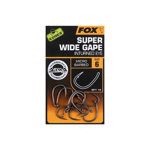 FOX EDGES SUPER WIDE GAPE (INTURNED EYE)   NEW-1