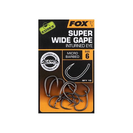 FOX EDGES SUPER WIDE GAPE (INTURNED EYE)   NEW-1