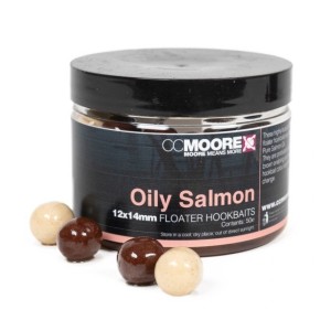 **CCMOORE OILY SALMON FLOATER HOOKBAITS ( DUMBELL GALLEGGIANTI DIPPATI )