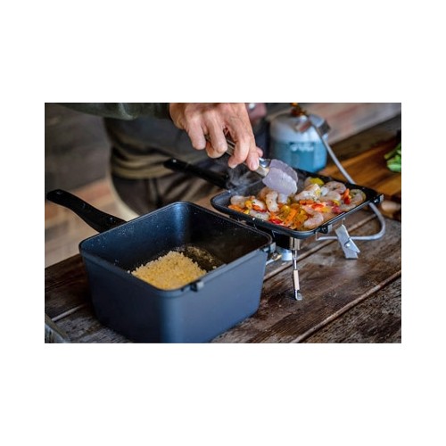 RIDGEMONKEY CONNECT DEEP PAN & GRIDDLE XL GRANITE EDITION-0