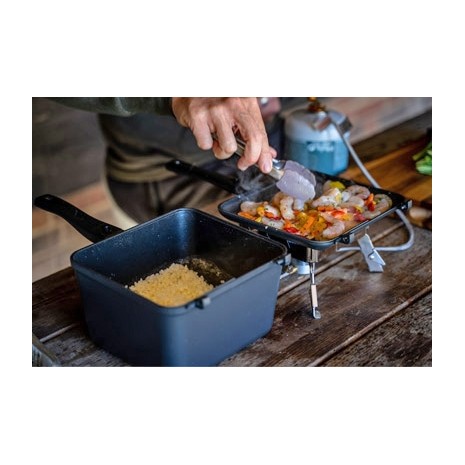 RIDGEMONKEY CONNECT DEEP PAN & GRIDDLE XL GRANITE EDITION-0