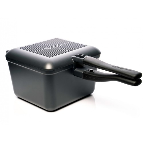 RIDGEMONKEY CONNECT DEEP PAN & GRIDDLE XL GRANITE EDITION-1