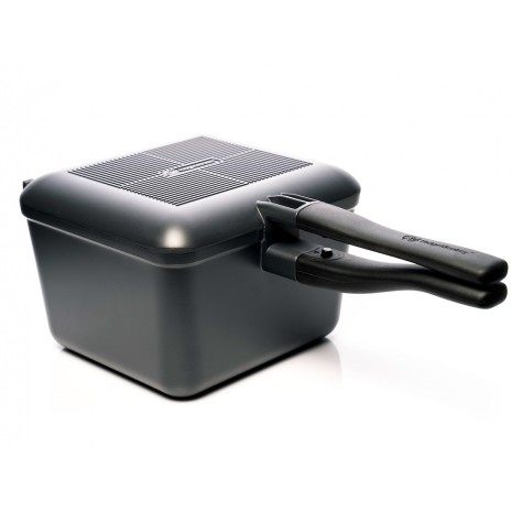 RIDGEMONKEY CONNECT DEEP PAN & GRIDDLE XL GRANITE EDITION-1