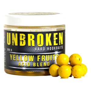 OVER CARP BAITS YELLOW FRUITS HARD HOOKBAITS CON DIP