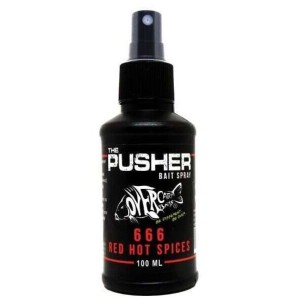 OVER CARP BAITS THE PUSHER BAIT SPRY 666 HOT SPICES