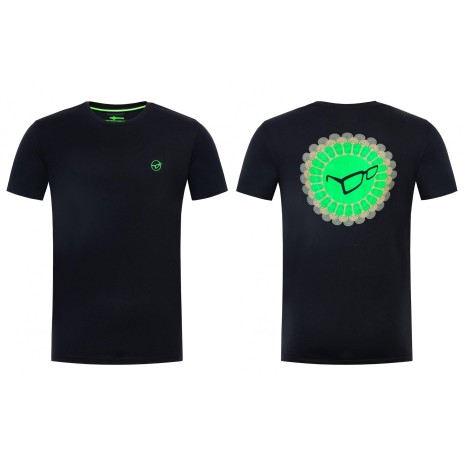 KORDA LE BLOSSOM TEE BLACK T-SHIRT  NEW-1