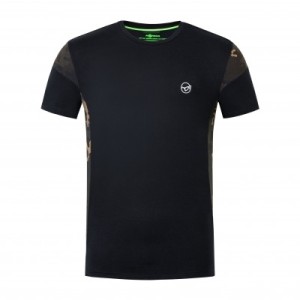 KORDA LE CUT TEE BLACK T-SHIRT  NEW