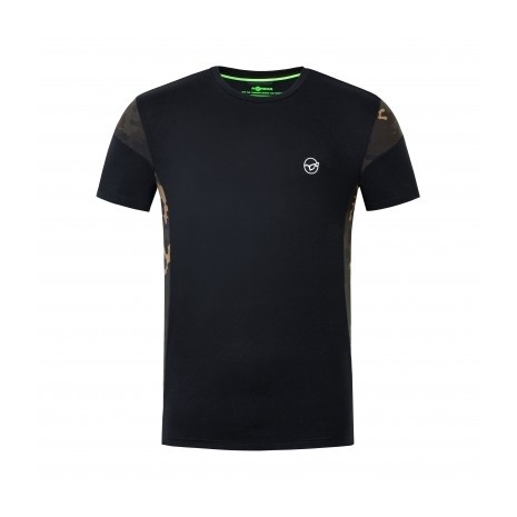 KORDA LE CUT TEE BLACK T-SHIRT  NEW