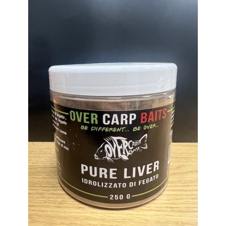 OVER CARP BAITS IDROLIZZATO DI FEGATO PURE LIVER 250 gr.