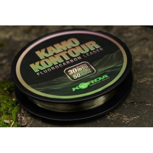 KORDA KAMO KONTOUR FLUOROCARBON LEADER 0.60 MM. 50 MT.-0