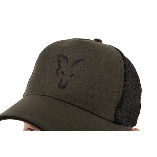 FOX TRUCKER CAP GREEN / BLACK   NEW-0