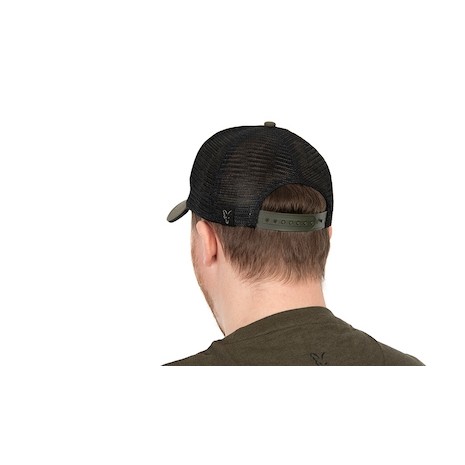 FOX TRUCKER CAP GREEN / BLACK   NEW-2