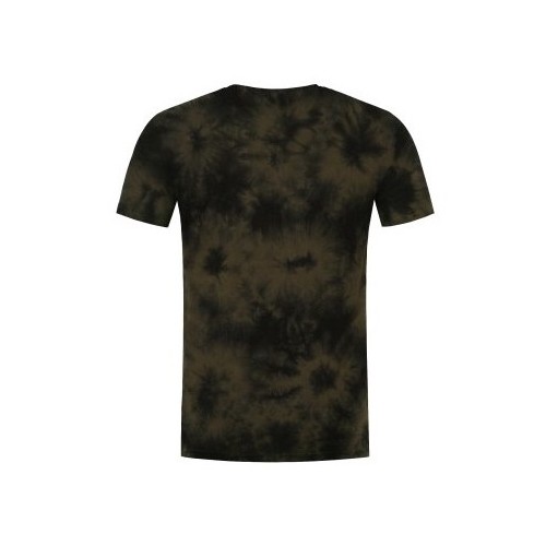 KORDA TIE DYE TEE DARK OLIVE T-SHIRT  NEW-0