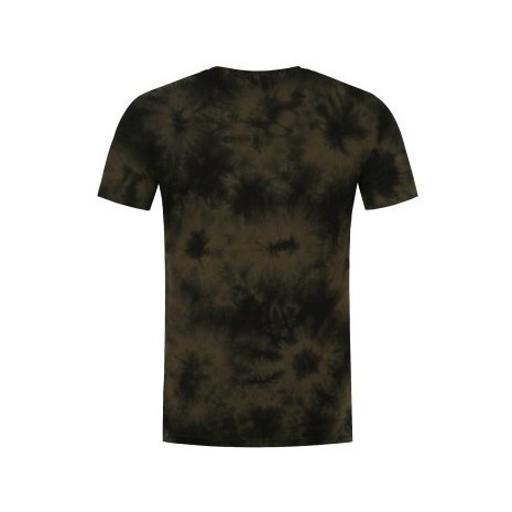 KORDA TIE DYE TEE DARK OLIVE T-SHIRT  NEW-0