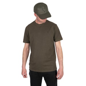 FOX COLLECTION T GREEN / BLACK T-SHIRT  NEW