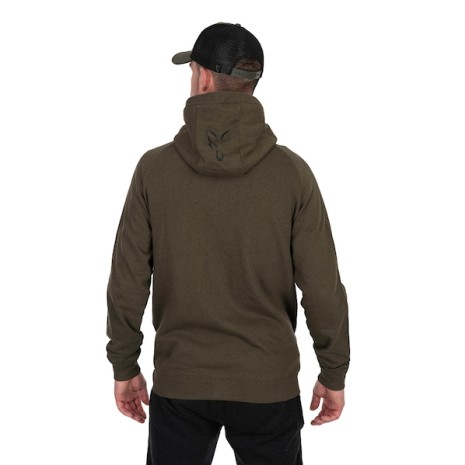 FOX COLLECTION LW HOODY T GREEN / BLACK   NEW-1