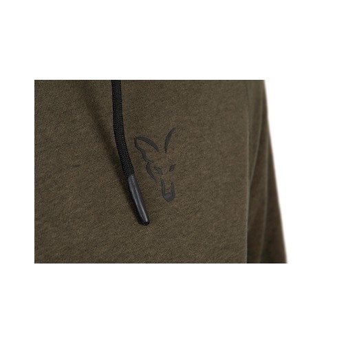 FOX COLLECTION LW HOODY T GREEN / BLACK   NEW-2