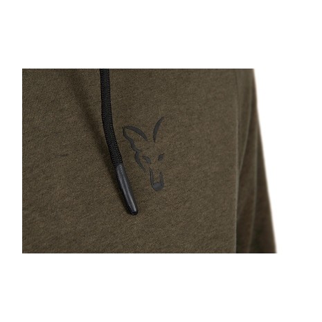 FOX COLLECTION LW HOODY T GREEN / BLACK   NEW-2