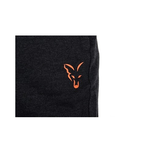 FOX COLLECTION LW JOGGER T BLACK / ORANGE   NEW-1