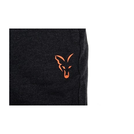 FOX COLLECTION LW JOGGER T BLACK / ORANGE   NEW-1