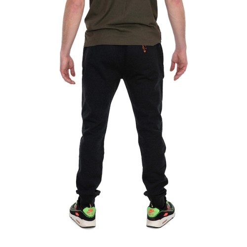FOX COLLECTION LW JOGGER T BLACK / ORANGE   NEW-2