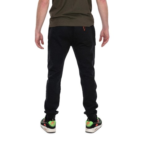 FOX COLLECTION LW JOGGER T BLACK / ORANGE   NEW-2