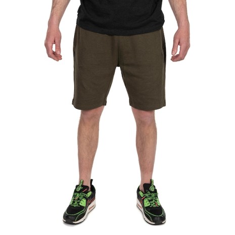 FOX COLLECTION LW JOGGER SHORT T GREEN / BLACK   NEW