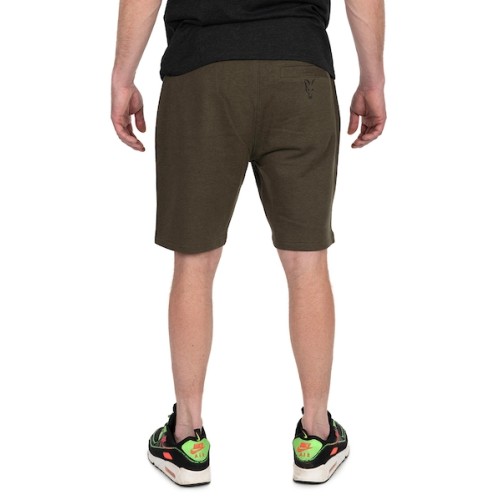 FOX COLLECTION LW JOGGER SHORT T GREEN / BLACK   NEW-1