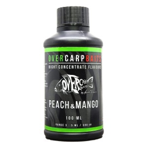 OVER CARP BAITS AROMA PESCA E MANGO 100 ML