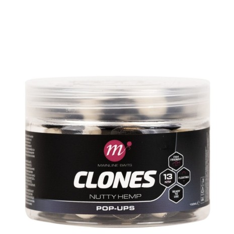 MAINLINE CLONES POP UP 13 MM. NUTTY HEMP   NEW 23