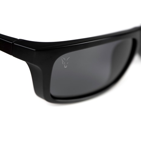 FOX COLLECTION WRAPS BLACK/ORANGE GREY LENS   NEW-0 FOX COLLECTION WRAPS BLACK/ORANGE GREY LENS   NEW-0