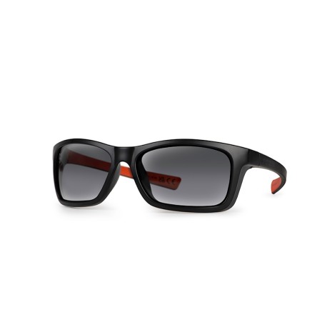 FOX COLLECTION WRAPS BLACK/ORANGE GREY LENS   NEW-1 FOX COLLECTION WRAPS BLACK/ORANGE GREY LENS   NEW-1