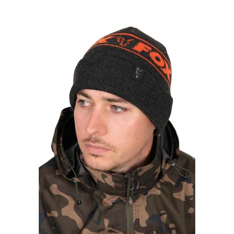 FOX COLLECTION BLACK / ORANGE BOBBLE-0
