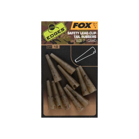 FOX EDGES CAMO SLIK LEAD CLIP TAIL RUBBERS
