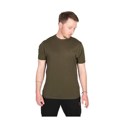 FOX KHAKI FOX HEAD LOGO T-SHIRT-4