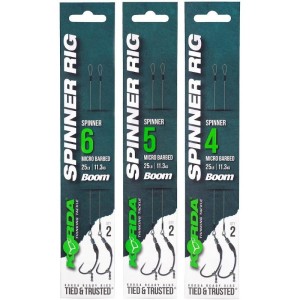 KORDA SPINNER RIG SPINNER 5.5" COMPLETO 2 PEZZI