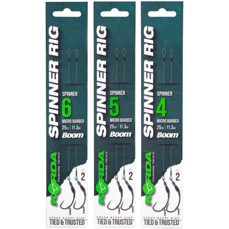 KORDA SPINNER RIG SPINNER 5.5" COMPLETO 2 PEZZI