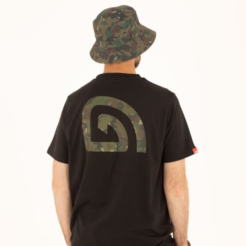 TRAKKER CR LOGO T-SHIRT BLACK CAMO   NEW-1